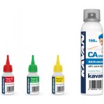 KAVAN CA PACK vteř.vlepidlo 3x20g Ř,S,H + aktivátor 150ml EN – Zboží Dáma