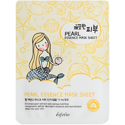 Esfolio Pure Skin Pearl Essence Mask Sheet 25 ml – Zboží Dáma