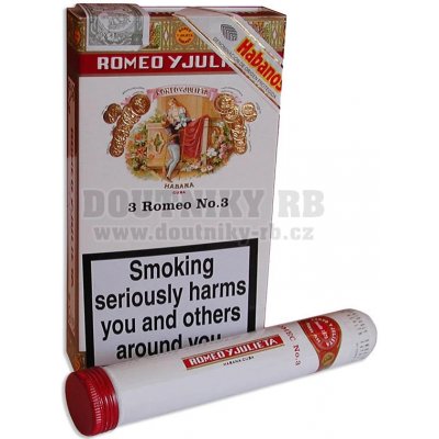 Romeo y Julieta Romeo Doutníky No.2 AT 3 ks – Hledejceny.cz