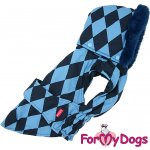 FOR MY DOGS Zimní bunda HARLEQUIN – Sleviste.cz