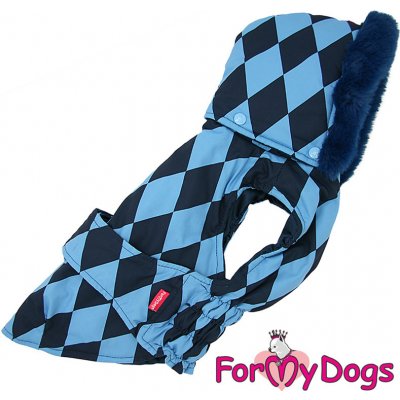FOR MY DOGS Zimní bunda HARLEQUIN – Sleviste.cz