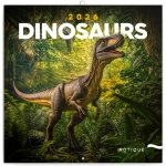 poznámkový Dinosauři 30 x 30 cm 2026 – Sleviste.cz