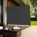 Casaria Boční markýza Nosara na terasu 180x300cm antracitová 109234 – HobbyKompas.cz