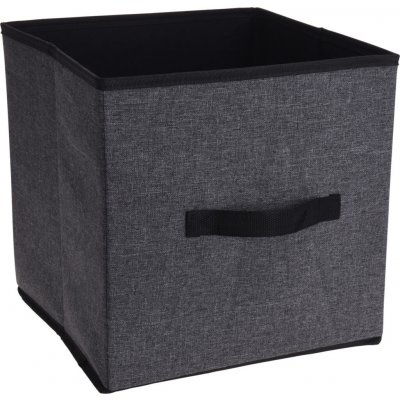 Koopman Úložný box textilní 30x30cm šedý