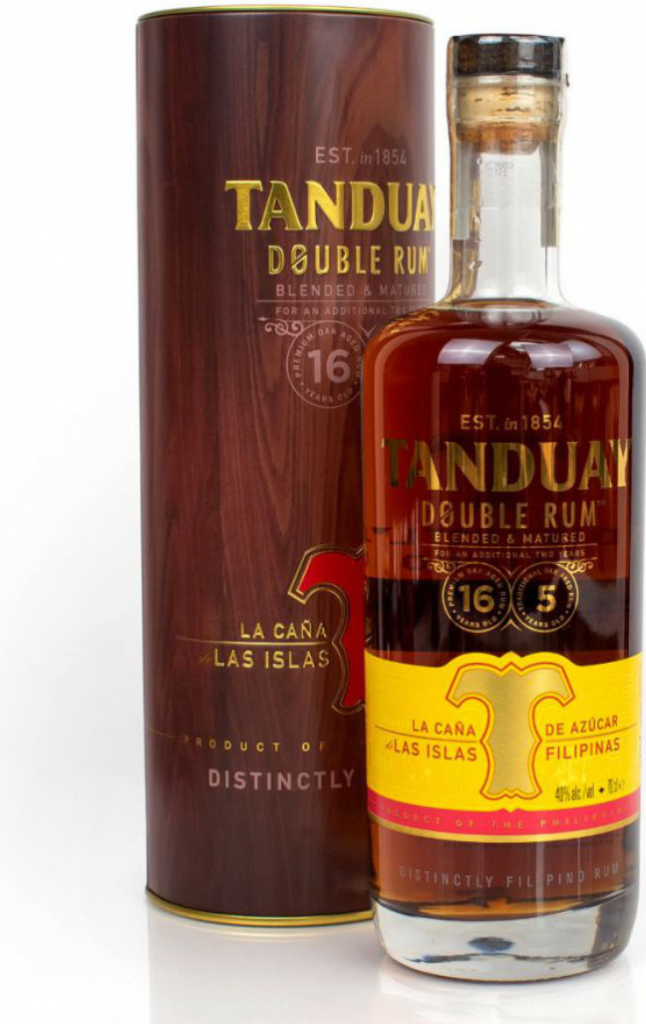 Tanduay Double Rum 16&5l 40% 0,7 (tuba)