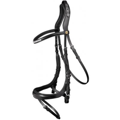 WALDHAUSEN Uzdečka S-Line Sensation s anatomickým nánosníkem černá – Zboží Dáma