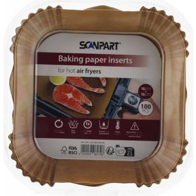 ScanPart Pečicí papír 16x16cm 100ks SCA2910070004 – Zboží Dáma