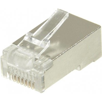 DATACOM Konektor RJ45 STP Cat5e 8p8c 10 ks, pro drát 4126 | Zboží Auto