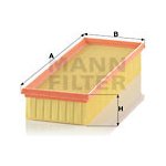 MANN-FILTER Vzduchový filtr C 37 132 – Hledejceny.cz