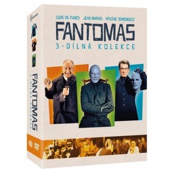 Fantomas:Kolekce / Trilogie DVD