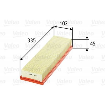 Vzduchový filtr VALEO 585078 – Hledejceny.cz