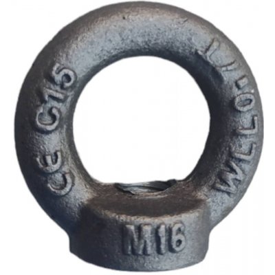 Závěsné oko s maticí M12, DIN 582, bez. p.ú. – Zboží Mobilmania
