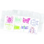 Reliéfní podložky hmyzu Roylco, set 16 podložek – Zboží Dáma