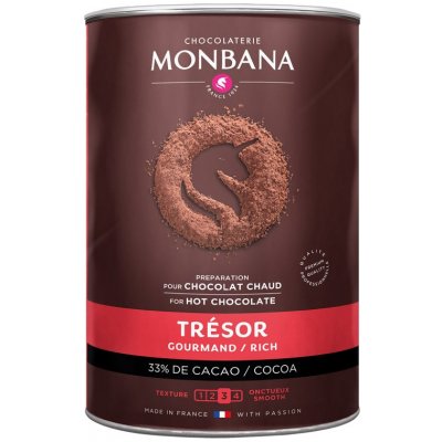 Monbana horká čokoláda Tresor 6 x 1 kg – Hledejceny.cz