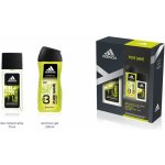 Adidas Pure Game Men deodorant sklo 75 ml + sprchový gel 250 ml dárková sada – Sleviste.cz