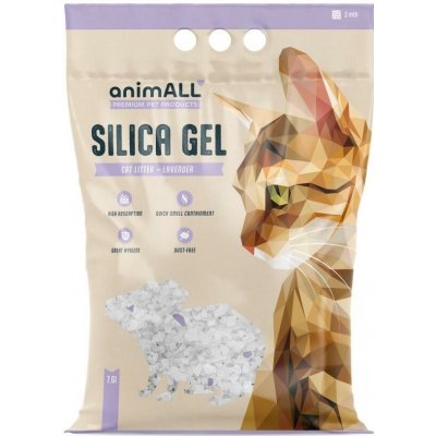 animALL Silikonové stelivo s levandulovou vůní 7,6 l – Hledejceny.cz