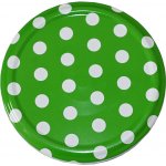 JaHan Víčko na sklenici TO 82 - Tečky - zelené - 700 ks - celá krabice – Zboží Mobilmania