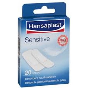 Hansaplast náplast Sensitive 20 ks