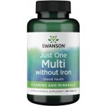 Swanson Multi without Iron Multivitamín bez železa 130 kapslí – Hledejceny.cz