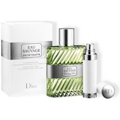 Christian Dior Eau Sauvage EDT 100 ml + EDT 7,5 ml dárková sada – Zboží Mobilmania