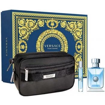 Versace Pour Homme Dylan Blue EDT 100 ml + EDT 10 ml + kosmetická taška dárková sada
