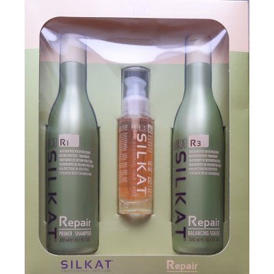 Bes Silkat R4 Repair Shimmer Shield Opravný nemastný olej 100 ml – Hledejceny.cz