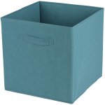 Dochtmann úložný box textilní 31 x 31 x 31cm petrolejová – Zboží Mobilmania