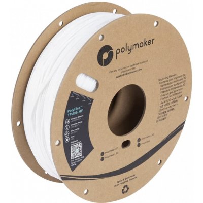 Polymaker PolyFlex TPU95-HF White, 1,75 mm, 1 kg – Zboží Živě