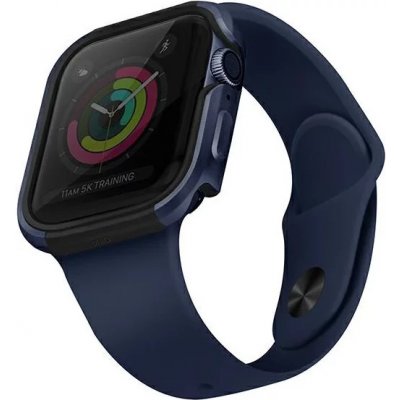 UNIQ case Valencia Apple Watch Series 4/5/6/SE 40mm. atlantic blue UNIQ-40MM-VALBLU – Zboží Mobilmania