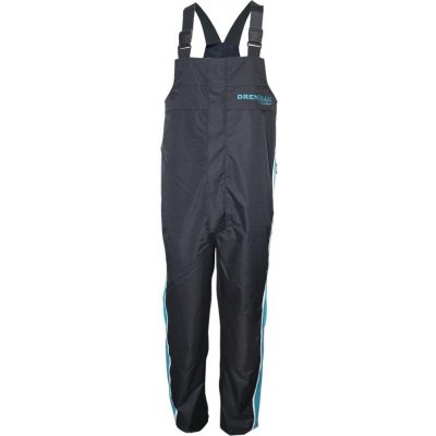 Drennan voděodolné kalhoty 25K Waterproof Salopettes Aqua/Black – Zboží Mobilmania