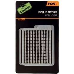 Fox Zarážky Edges Boilie Stops Micro Clear 200ks