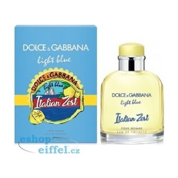 Dolce & Gabbana Light Blue Italian Zest pour homme toaletní voda pánská 125 ml