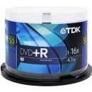 TDK DVD+R 4,7GB 16x, 50ks (T19444)