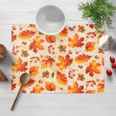 Biante prostírání Leona LN-182 Zlatý podzim na béžovém 35x45 cm – Zboží Mobilmania