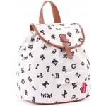 Kidzroom ruksak Number black/white – Zboží Dáma