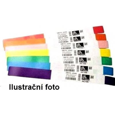 Zebra Z-Band Direct náramkové pásky, DT, 25 mm x 279 mm, 6 x 200ks, žlutá – Zboží Živě
