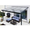 Pergola Gutta Premium hliníková pergola 7120x3060mm antracit akryl 16 mm Clima blue