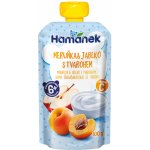 Hamánek kapsička Meruňka a jablko s tvarohem 100 g – Zboží Dáma