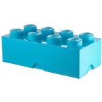 LEGO® úložný box 250 x 500 x 180 mm azurová – Zboží Mobilmania