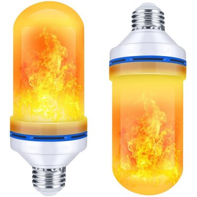 TopLux LED ohnivá žárovka FLAME 9W 3-step s efektem plamene E27 – Zboží Mobilmania