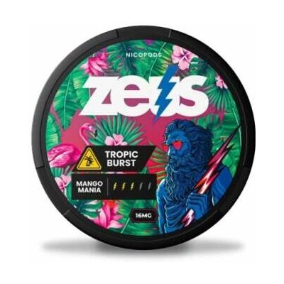 Zeus nikotinové sáčky tropic burst 16,5 mg/g 20 ks – Zboží Mobilmania