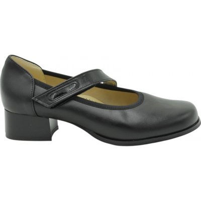 Bosolodičky Ester široká špička extra široké černé – Zboží Dáma