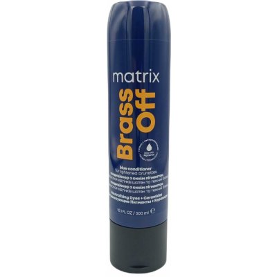 Matrix Kondicionér s neutralizačním a hydratačním účinkem Brass Off Blue Conditioner 300 ml – Zboží Dáma