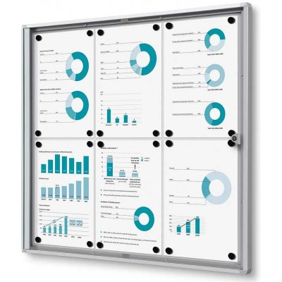 A-Z Reklama CZ Scritto Economy informační vitrína s protipožární certifikací SCXS B1 6 x A4 – Hledejceny.cz
