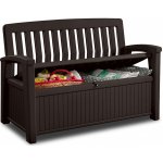 Keter PATIO BENCH 227 l hnědá – Zboží Mobilmania