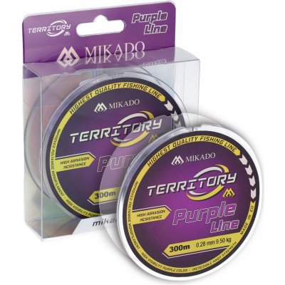 MIKADO TERRITORY PURPLE LINE 300 m 0,3 mm 10,9 kg – Zbozi.Blesk.cz