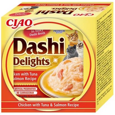 Dashi Delights Chicken with Tuna & Salmon 70 g – Sleviste.cz