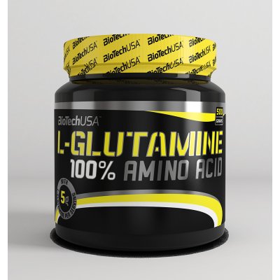 Biotech USA L-Glutamine 500 g – Zboží Mobilmania