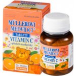 Dr. Müller Müllerovi medvídci vitamín C mandarinka 45 tablet – Hledejceny.cz
