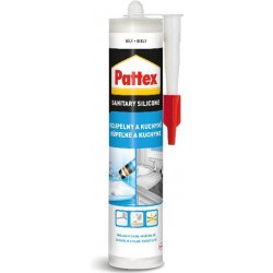 PATTEX Koupelny a kuchyně silikonový tmel 280g bílý